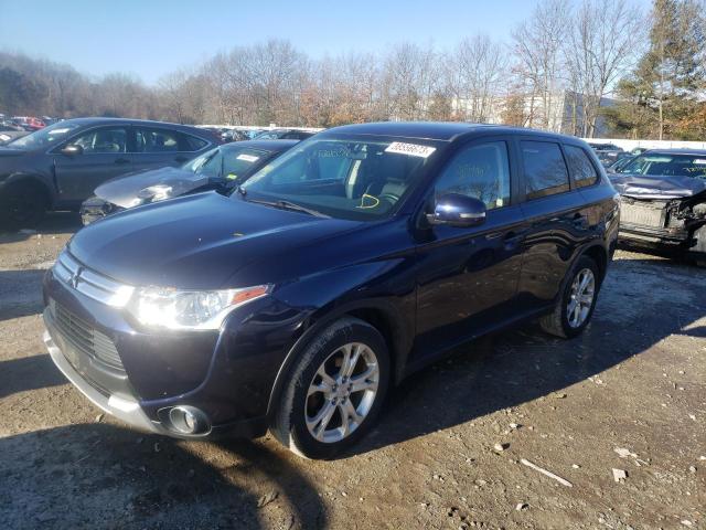 MITSUBISHI OUTLANDER 2015 with VIN JA4AZ3A37FZ003612 - Photo from auction