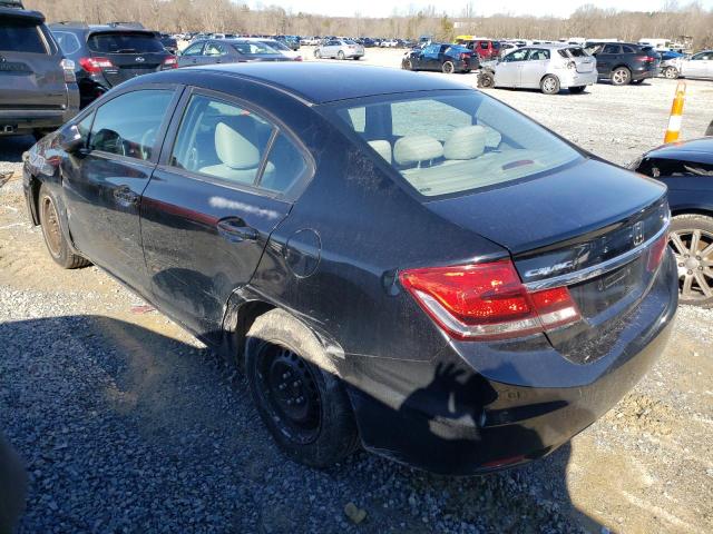 Photo 2 from auction – 2013 HONDA CIVIC LX with VIN 2HGFB2F51DH533092