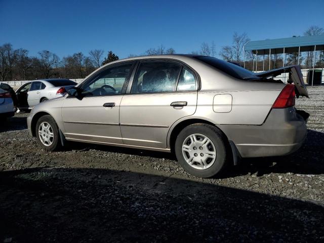Photo 2 from auction – 2001 HONDA CIVIC LX with VIN 2HGES16581H577334
