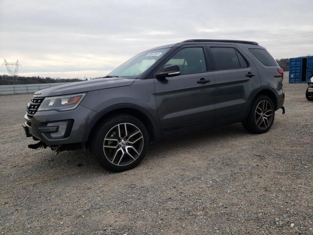 FORD EXPLORER S 2017 with VIN 1FM5K8GT0HGA76668 - Photo from auction