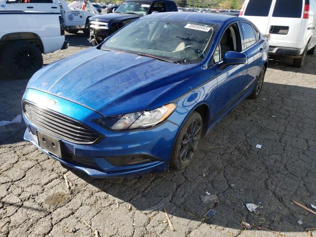 FORD FUSION SE 2017 with VIN 3FA6P0HD4HR187855 - Photo from auction