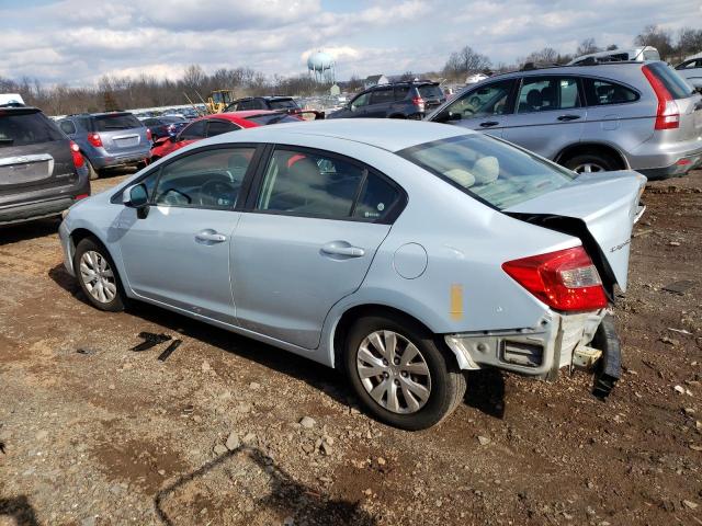 Photo 2 from auction – 2012 HONDA CIVIC LX with VIN 19XFB2F53CE031368