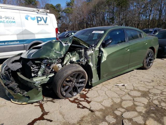 DODGE CHARGER R/ 2022 with VIN 2C3CDXCT2NH143328 - Photo from auction