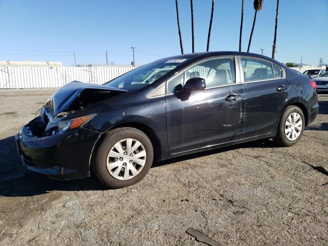 HONDA CIVIC LX 2012 with VIN 19XFB2F58CE383121 - Photo from auction