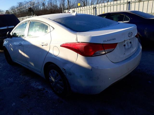 Photo 2 from auction – 2011 HYUNDAI ELANTRA GL with VIN 5NPDH4AE0BH026311