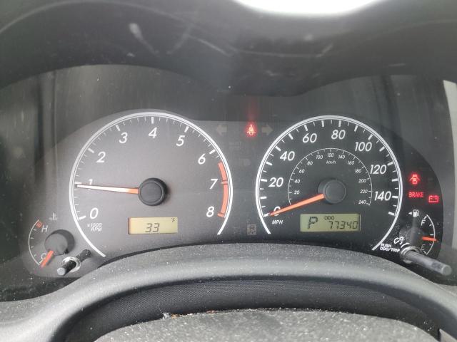 Photo 9 from auction – 2012 TOYOTA COROLLA BA with VIN 5YFBU4EE8CP043486