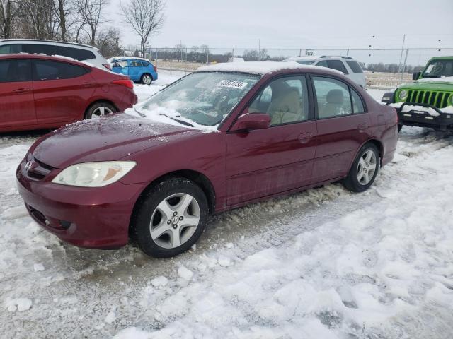Photo 1 from auction – 2004 HONDA CIVIC EX with VIN 2HGES26764H632746