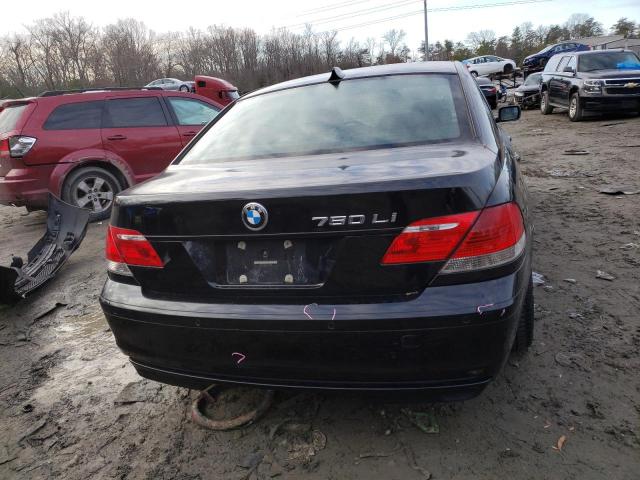 Photo 6 from auction – 2007 BMW 750 with VIN WBAHN83507DT66888