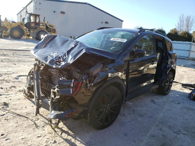 FORD ESCAPE SE 2017 with VIN 1FMCU9GD3HUF00216 - Photo from auction