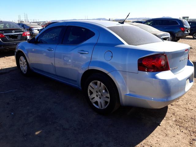 Photo 2 from auction – 2013 DODGE AVENGER SE with VIN 1C3CDZABXDN687961