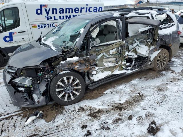 TOYOTA SIENNA XLE 2018 with VIN 5TDDZ3DC1JS201921 - Photo from auction