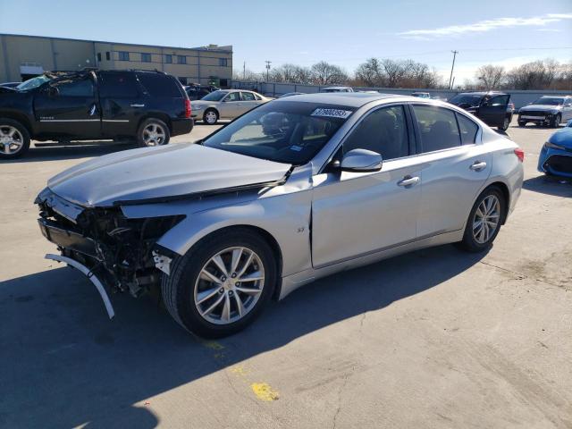 INFINITI Q50 BASE 2014 with VIN JN1BV7AP9EM682619 - Photo from auction