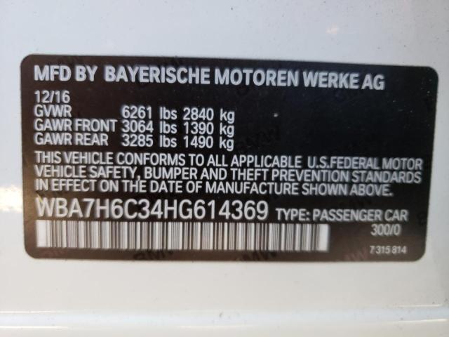Photo 14 from auction – 2017 BMW M760 XI with VIN WBA7H6C34HG614369