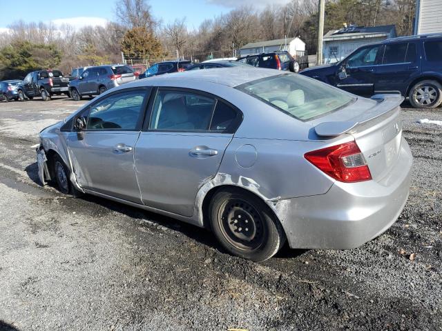 Photo 2 from auction – 2012 HONDA CIVIC LX with VIN 19XFB2F53CE358725