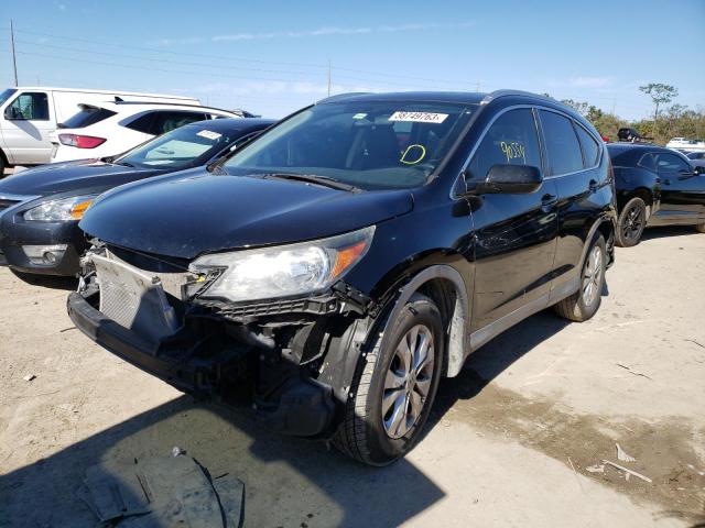 HONDA CR-V EXL 2014 with VIN 2HKRM3H75EH552876 - Photo from auction