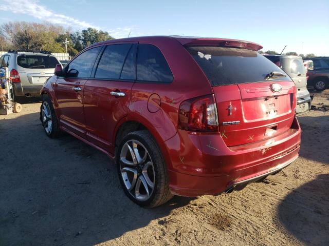 Photo 2 from auction – 2011 FORD EDGE SPORT with VIN 2FMDK3AK8BBA06087