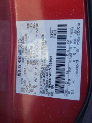Photo 14 from auction – 2007 FORD EXPLORER E with VIN 1FMEU74887UB25605