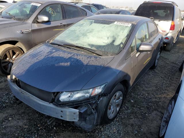 HONDA CIVIC LX 2015 with VIN 19XFB2E58FE066297 - Photo from auction