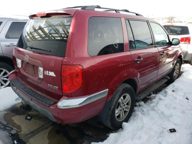 Photo 3 from auction – 2003 HONDA PILOT EXL with VIN 2HKYF18643H541141