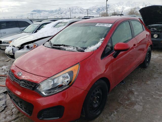 KIA RIO LX 2012 with VIN KNADM5A33C6066665 - Photo from auction