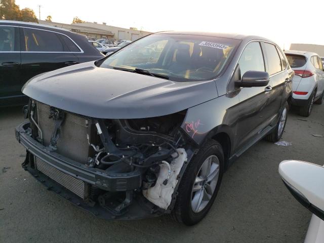 FORD EDGE SEL 2018 with VIN 2FMPK3J93JBB19356 - Photo from auction