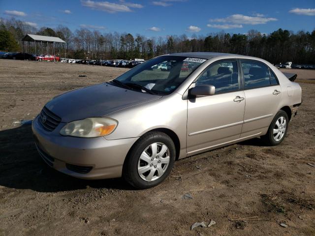 TOYOTA COROLLA CE 2003 with VIN 1NXBR32E73Z189876 - Photo from auction