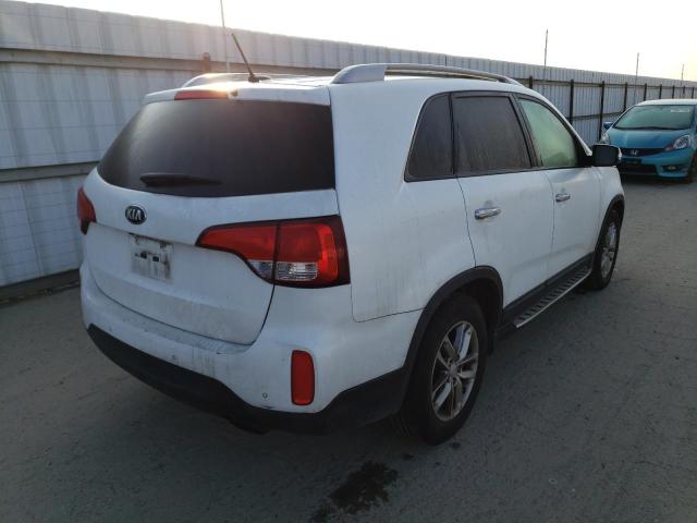 Photo 3 from auction – 2014 KIA SORENTO LX with VIN 5XYKT4A67EG434072