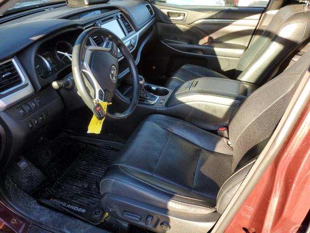 Photo 7 from auction – 2018 TOYOTA HIGHLANDER with VIN 5TDDZRFH8JS869842
