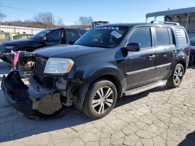 HONDA PILOT LX 2014 with VIN 5FNYF3H26EB015636 - Photo from auction