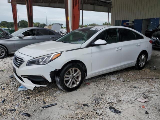 HYUNDAI SONATA SE 2017 with VIN 5NPE24AF6HH557357 - Photo from auction