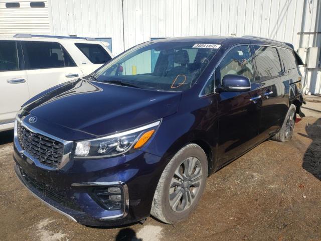 KIA SEDONA EX 2021 with VIN KNDMC5C16M6671735 - Photo from auction
