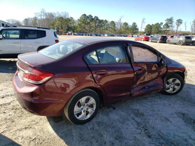 Photo 3 from auction – 2013 HONDA CIVIC LX with VIN 19XFB2F55DE259857