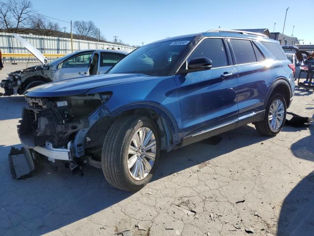 FORD EXPLORER L 2020 with VIN 1FMSK8FH0LGA36034 - Photo from auction