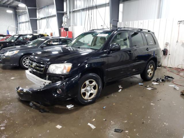TOYOTA HIGHLANDER 2007 with VIN JTEGD21A070158575 - Photo from auction