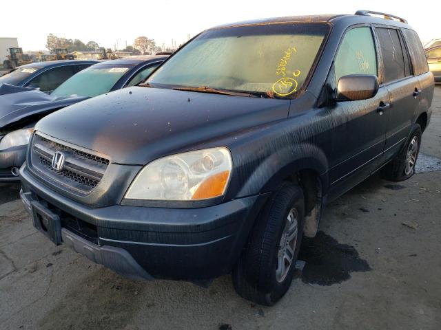 Photo 1 from auction – 2004 HONDA PILOT EXL with VIN 2HKYF18714H530477