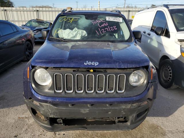 Photo 5 from auction – 2017 JEEP RENEGADE S with VIN ZACCJBAB2HPG20540
