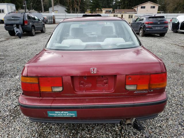 Photo 6 from auction – 1992 HONDA ACCORD LX with VIN JHMCB7650NC050906