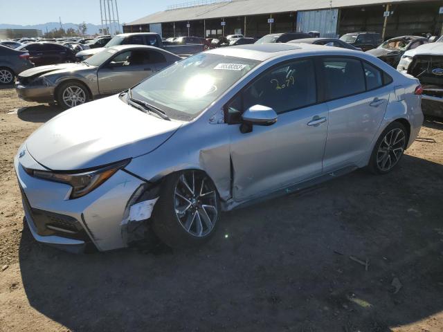 TOYOTA COROLLA SE 2022 with VIN 5YFP4MCE1NP138922 - Photo from auction