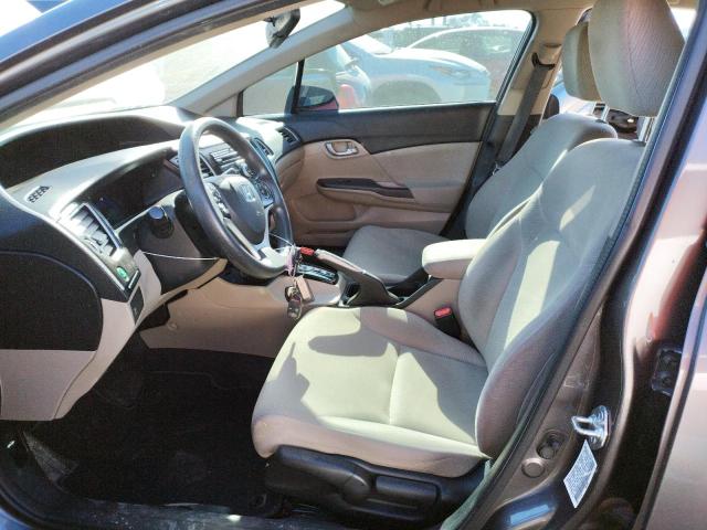 Photo 7 from auction – 2013 HONDA CIVIC LX with VIN 19XFB2F57DE225418