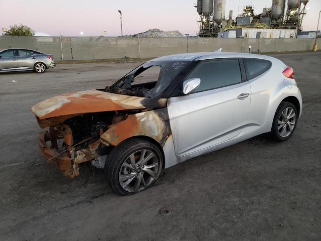 HYUNDAI VELOSTER 2017 with VIN KMHTC6ADXHU311363 - Photo from auction