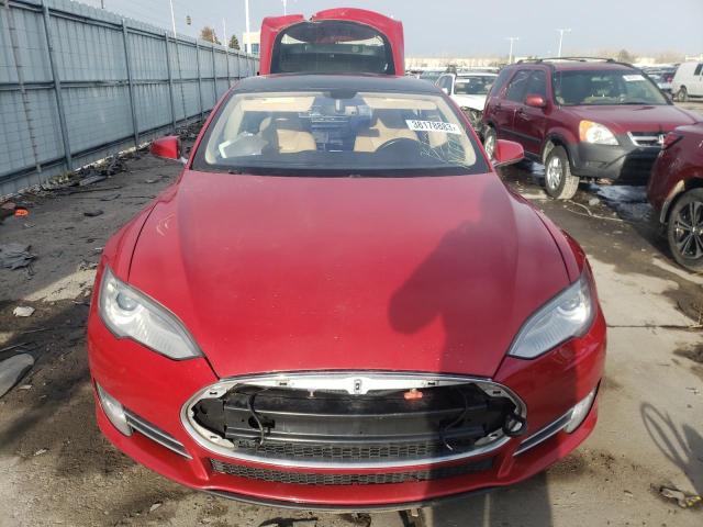 Photo 5 from auction – 2014 TESLA MODEL S with VIN 5YJSA1S13EFP32357