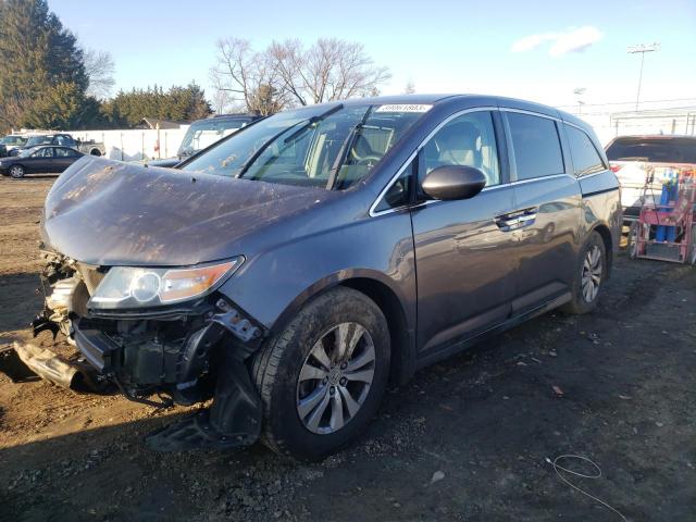 HONDA ODYSSEY SE 2016 with VIN 5FNRL5H35GB014529 - Photo from auction