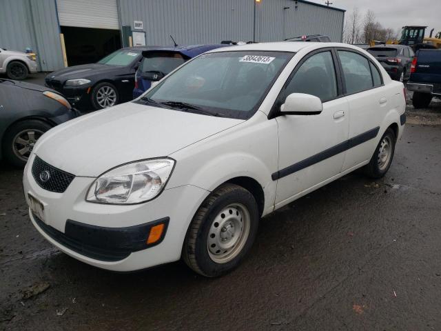 KIA RIO BASE 2007 with VIN KNADE123776188293 - Photo from auction