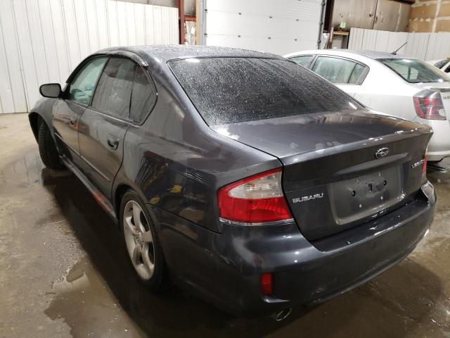 Photo 2 from auction – 2009 SUBARU LEGACY 2.5 with VIN 4S3BL616597228246