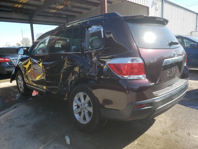 Photo 2 from auction – 2013 TOYOTA HIGHLANDER with VIN 5TDZK3EH5DS139352