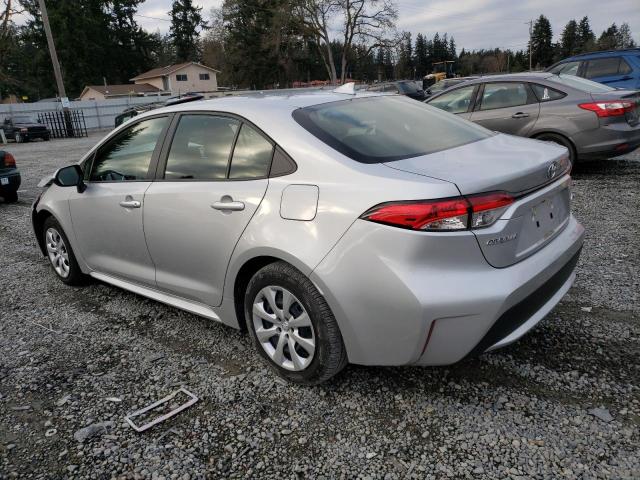 Photo 2 from auction – 2021 TOYOTA COROLLA LE with VIN JTDEPMAE7MJ121255