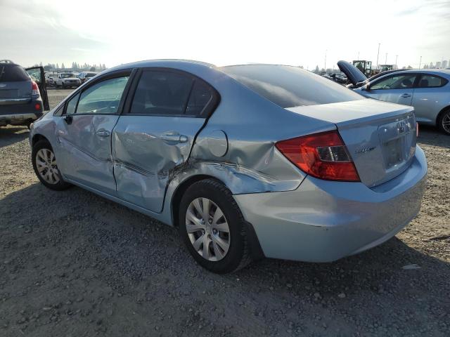 Photo 2 from auction – 2012 HONDA CIVIC LX with VIN 19XFB2F59CE346272