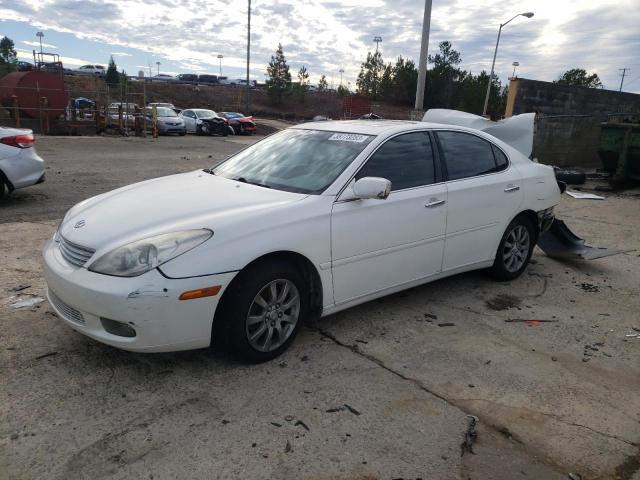 LEXUS ES300 2003 with VIN JTHBF30GX30120820 - Photo from auction