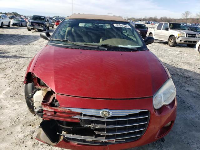Photo 5 from auction – 2004 CHRYSLER SEBRING LX with VIN 1C3EL55R44N252915