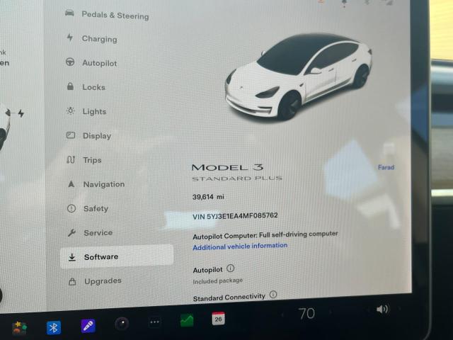 Photo 10 from auction – 2021 TESLA MODEL 3 with VIN 5YJ3E1EA4MF085762